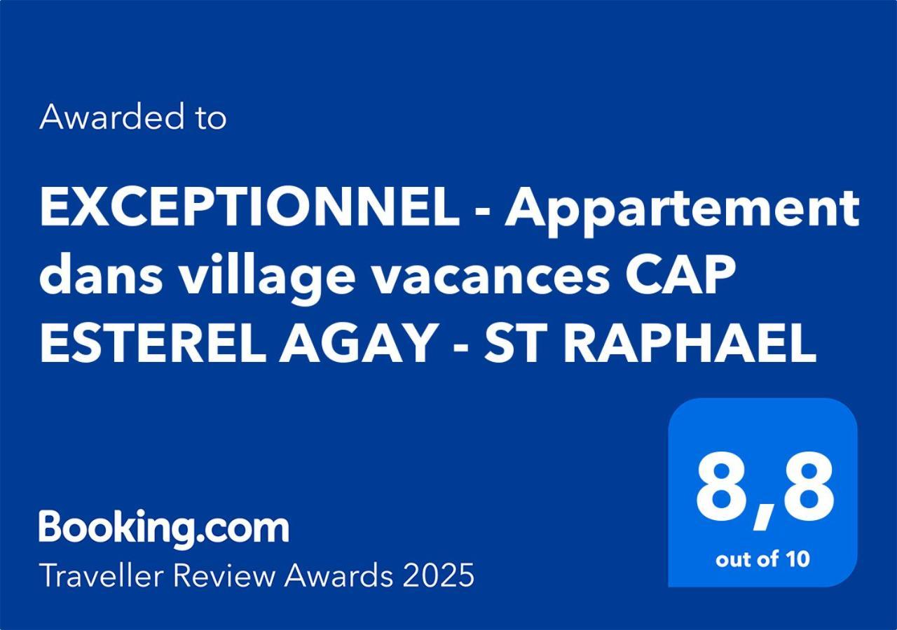 Apartment Exceptionnel - Dans Village Cap Esterel Agay - St Raphael *